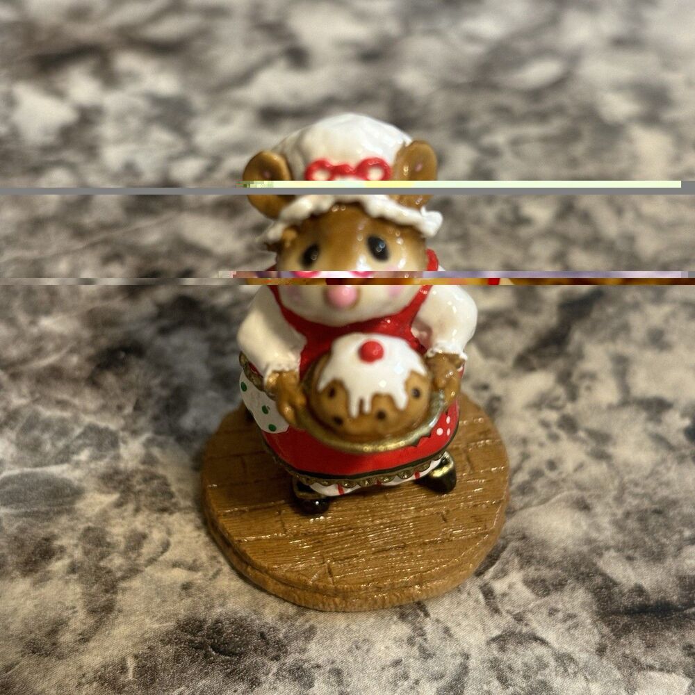 Wee Forest Folk Pudding Anyone - RED - M-250